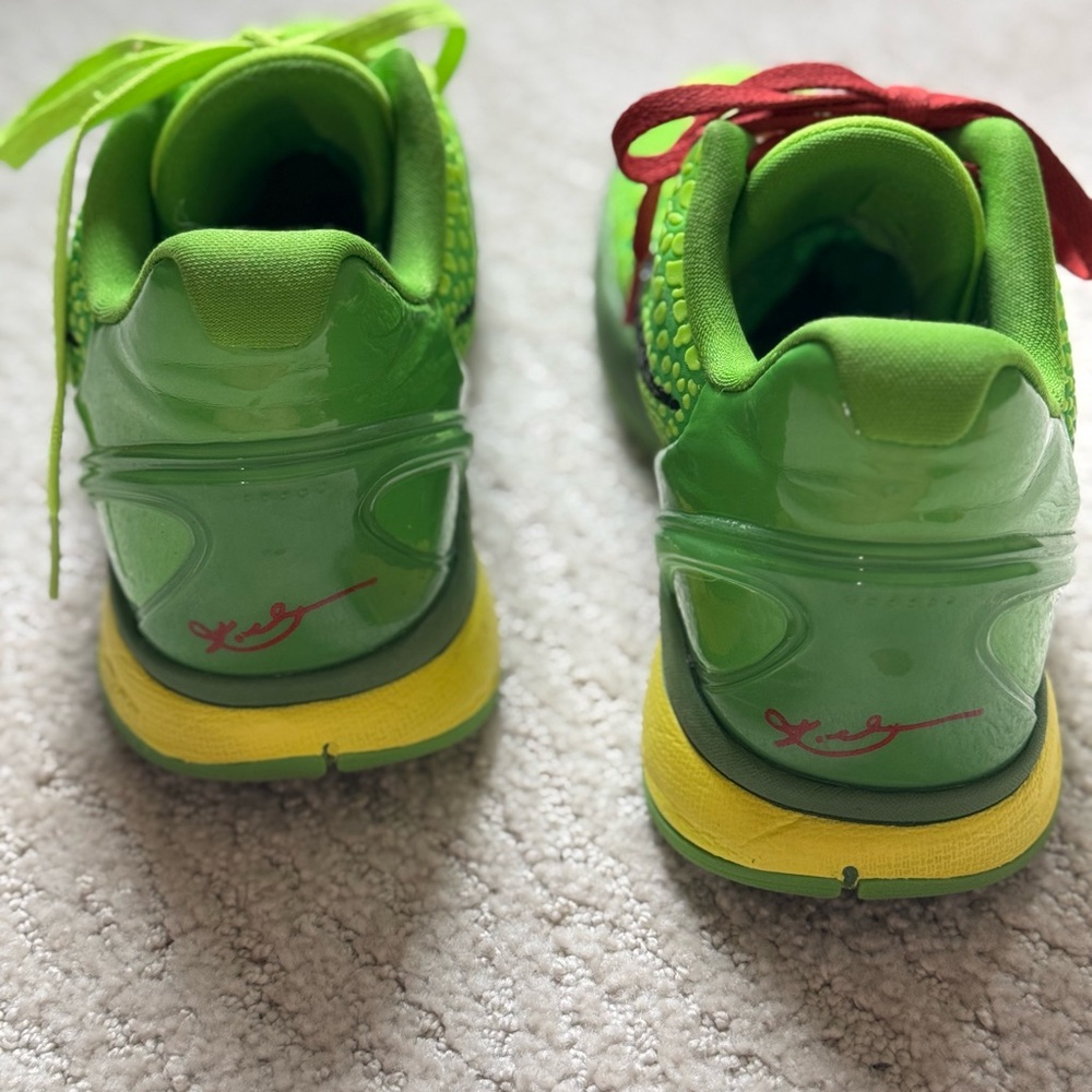 Nike Kobe 6 Grinch Protro Athletic Shoes - image 2